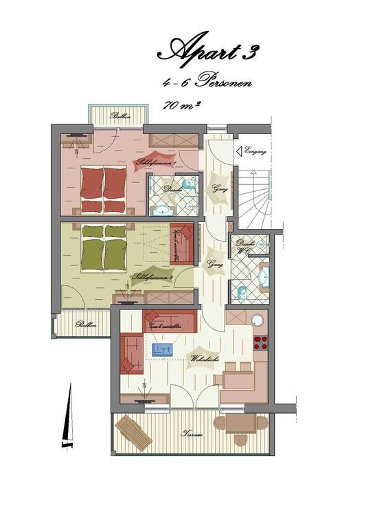 Alpen-Apart Schwendau Ngoại thất bức ảnh